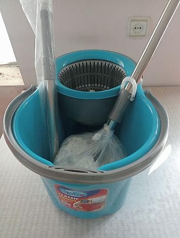 su boruları: Spin Mop Classic döner sistemli döşəmə yuma dəsti - Komplekt: su — 2