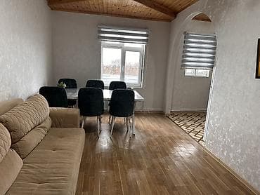 uşaq masaları: Mətbəx üçün, Açılmayan, Dördbucaq masa, 6 stul — 1