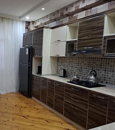 mətbəx stulları: Mətbəx mebeli və texnika paketi - Ölçü: təxmini 5,5–6 m xətti (uzun — 2