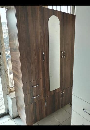 laminat qiyməti: Yeni, Açılan, 3 qapılı Düz dolab, Şifonyer, Azərbaycan — 18