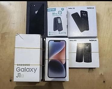 Məhsul: Müxtəlif model mobil telefonlar (smartfon və düyməli