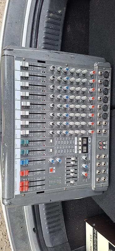 Dynacord PowerMate 600 – kompakt gücləndiricili mikser - 6 mono