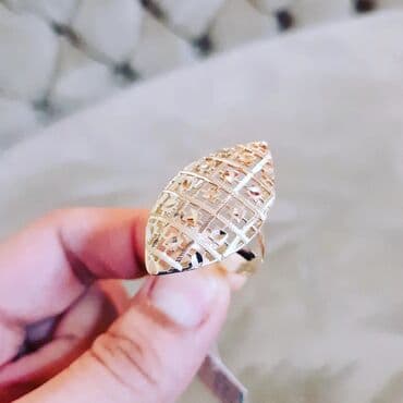 qaş sabitləyici: Toy, Üzük, Sarı qızıl, 585 Əyar, Qaşsız — 3