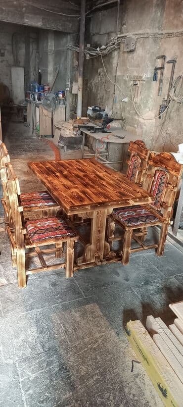 купить беседку на дачу: Stol və stular
digər taxta mebeləridə hazırlanır — 5