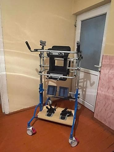 Tibbi avadanlıq: Stasionar dayaqla yerüstü vertikalizator / reabilitasiya trenajoru - — 4