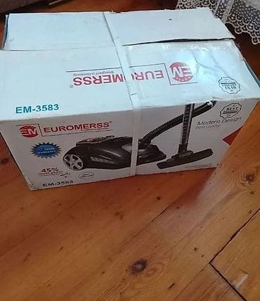 ciska aparatı: Euromerss EM-3583 tozsoran - Güc: 3000W (korpus üzərində qeyd olunub) — 1