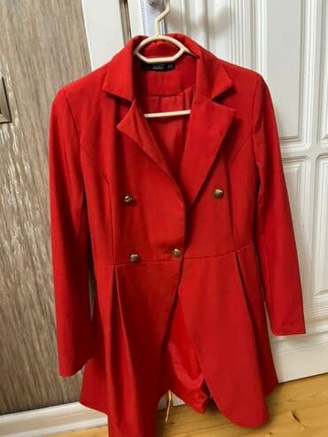 kostyum qadin ucun: Qırmızı qadın şalvar dəsti – Lady Sharm Exclusive (Made in Turkey) - — 1