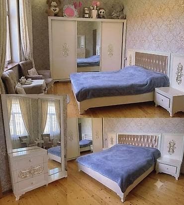Endirim edildi. Yataq dəsti satılır 550₼ əla vəziyyətdə Matrası var