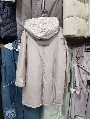 JC. Rosy Pink qadın qışlıq parkası - Rəng: açıq bej/şampan tonalı - — 2