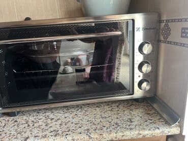 телескопическая вытяжка для кухни: Духовка Zimmer, Электрическая, цвет - Серый — 2