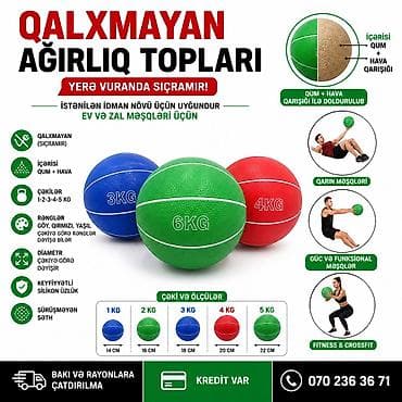 Мячи: 💥 ağırlıq topu, qruz toplar ✅ 7/24 əlaqə saxlaya bilərsiz. ✅ — 1