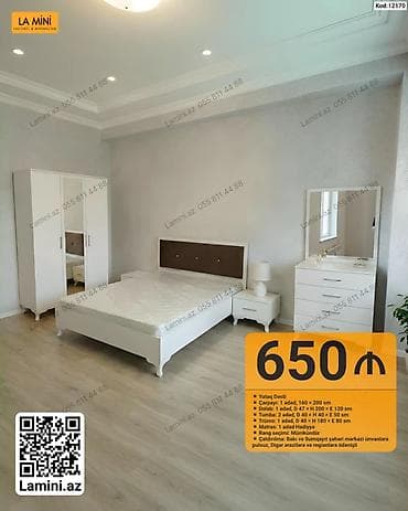 matras sumqayit: Yataq Dəsti – La Mini (bir neçə model) Dəstin tərkibi: - Çarpayı: 1 — 1