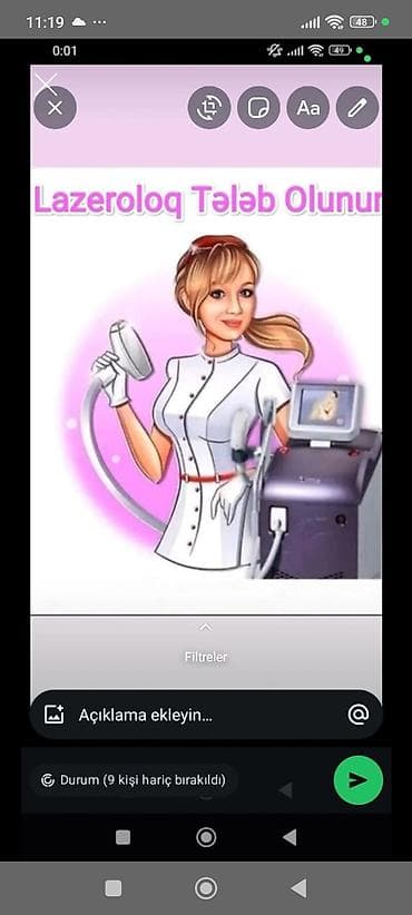 Lazer ustası tələb olunur, Faiz