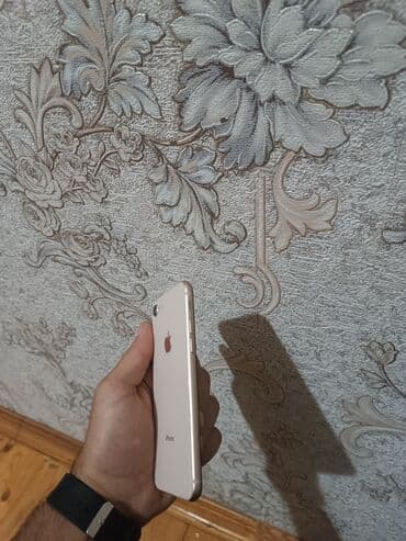 samsung a 10 's: IPhone 8, 64 GB, Qızılı, Barmaq izi — 2