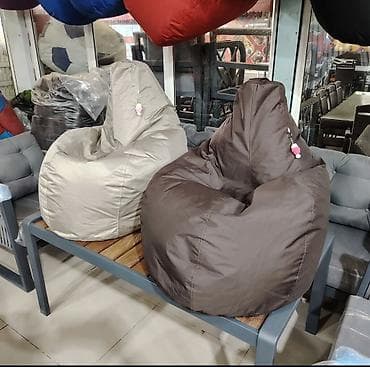 kafe üçün mebel: Pufik-kreslo, Parça, rəng - Sarı — 10