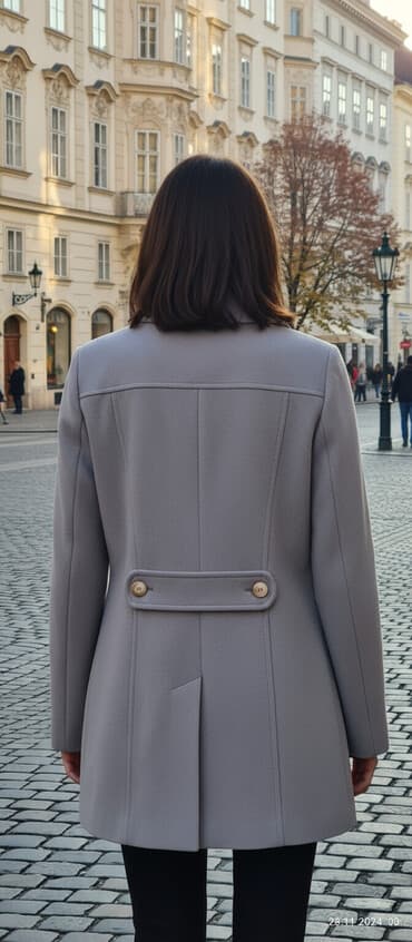 Palto, M, rəng - Bənövşəyi