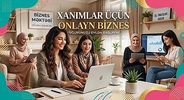 Xanımlar üçün onlayn biznes təlimi - Məqsəd: Qadınların rəqəmsal lalafo.az -da Xanımlar üçün onlayn biznes təlimi - Məqsəd: Qadınların rəqəmsal