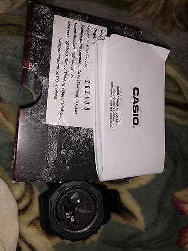 omega saat: Qol saatı, G-Shock, rəng - Qara — 5