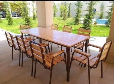 kafe restoran: Yeni, Açılmayan, Kvadrat masa, 4 stul — 4