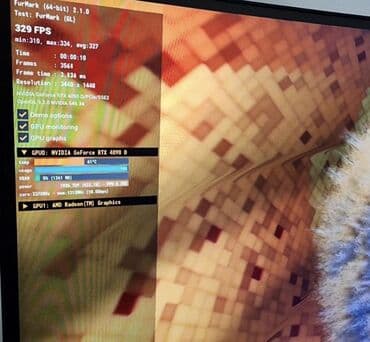 komputer işləri: Ram 192 GB. əməliyyat bloku, Prosessor: AMD Ryzen 9 7950X Video kart — 9