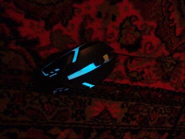 Printerlər: Oyunçu kompüter siçanı – simli, LED işıqlı - Dizayn: Futuristik — 1