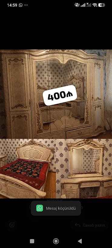 Yataq desti 400₼. Matras var baza yoxdur. Ünvan Şüvəlan (EMN829) Mehi