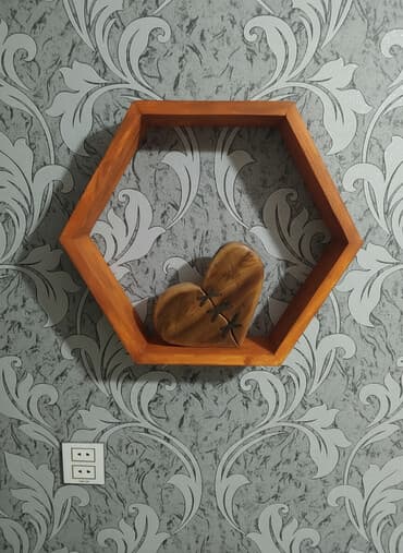 metbex dekorlari: Yeni, Dekorativ rəf — 1