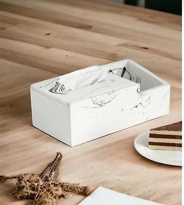 Stol üstü salfet qabı, 2 bölməli. Gipsdən hazırlanıb, ağırdır lalafo.az -da Stol üstü salfet qabı, 2 bölməli. Gipsdən hazırlanıb, ağırdır