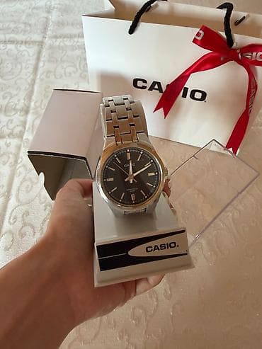 samsung gear s: Casio kişi qol saatı, orginal qablaşdırma daxil. çatdırılma var - — 1