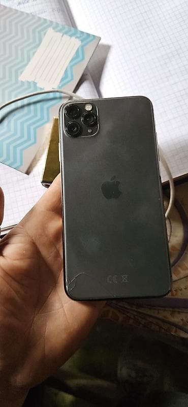 iphone 5s satisi: IPhone 11 Pro, Space Gray, Qırıq — 2