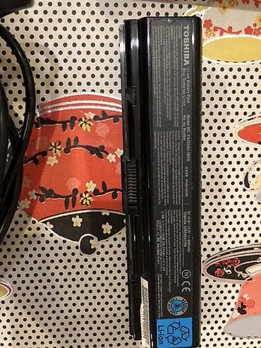 nodbuklar: Toshiba noutbuk + orijinal aksesuarlar - Brend: Toshiba - Korpus — 2