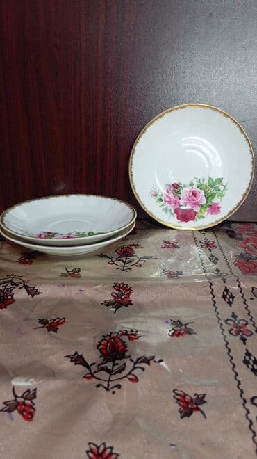 əşya alıram: Nəlbəkilər, rəng - Ağ, Farfor — 8