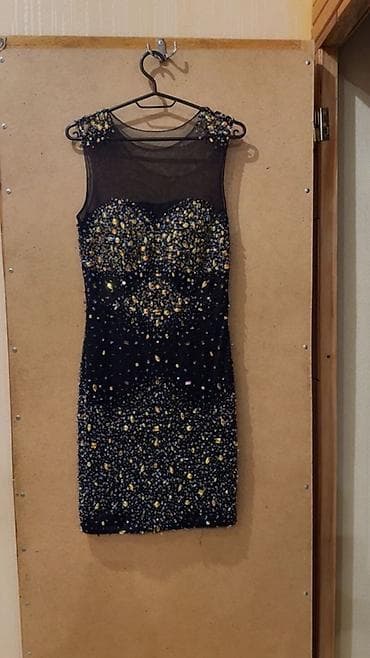 sac satiram: Ziyafət dəsti – paltarlar və aksesuarlar - Qara, qısa ziyafət — 1