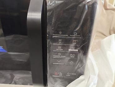 kontakt home komputer ucuz: Mikrodalğalı soba Samsung, Qril ilə, rəng - Qara — 2