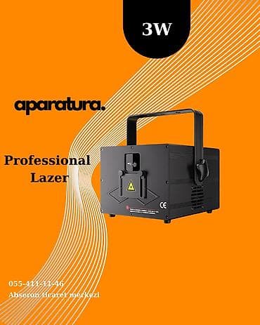 Professional Lazer – 3W Kiçik və orta ölçülü səhnələr, klublar və lalafo.az -da Professional Lazer – 3W Kiçik və orta ölçülü səhnələr, klublar və
