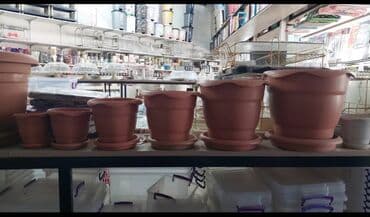 güller: Dibcek dibcek qabi duzbucaqli balkon heyet ucun gul qabi duzbucaqli — 30