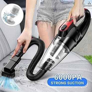 Avtomobil üçün əl tozsoranı – 6000Pa güclü sorucu qüvvə - Kompakt — 1