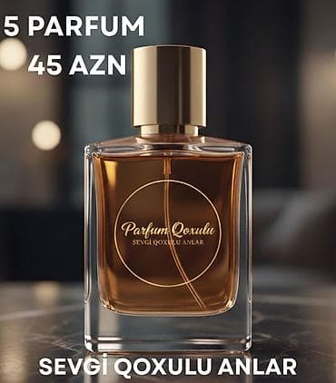 Ətirlərimiz 50 ml qablarda olur. İstənilən ətiri sifariş edə bilərsiz — 1