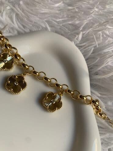 pandora qolbaqlar qizil: Qızıl tonlu paslanmayan poladdan hazırlanıb, qaralmır, parıltısını — 3