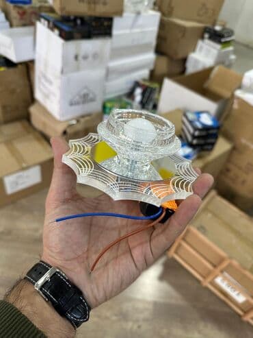 spot işıqlar qiyməti: 3 rəngli XRUSTAL spotlar: Anbardan birbaşa satış olduğu üçün 10 azn — 13