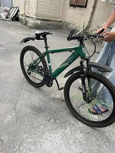 velosiped maşası: MTB üslubunda velosiped – BMX GT11 - Rəng: Yaşıl - Gövdə: alüminium — 2