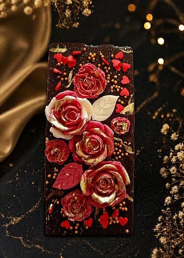 8 mart hediyyesi: Məhsul: Hand-made şokolad hədiyyəlikləri və dekorativ şokolad — 2