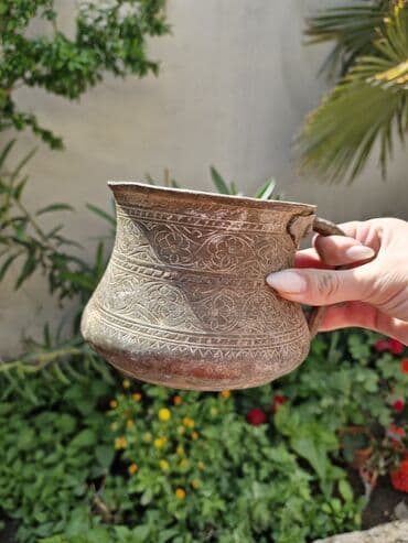 Qədimi mis kruşka.100dən çox yaşı var. 50 manat. ünvan: əhmədli