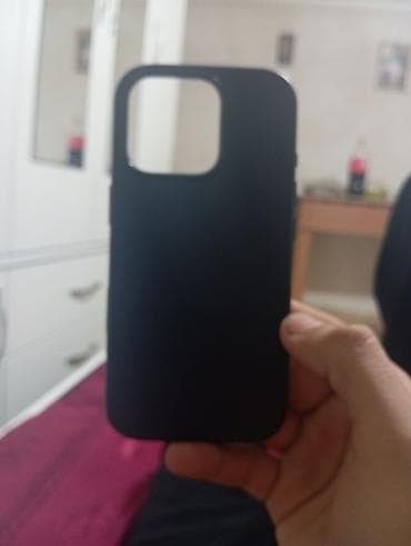 iphone 13 dubayski: Məhsul: Qara telefon qoruyucu örtük - Material: Yumşaq, elastik — 2