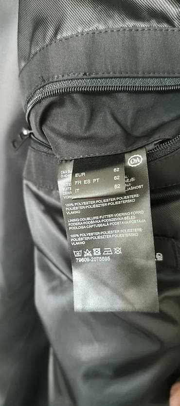 Plaşlar: Плащ Немецкого бренда CANDA 
Цвет чёрный 
размер 62
Германия — 10