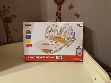Baby Fitness Piano oyun xalçası Tərtəmizdir, yeni kimi qalıb. Səsli — 1