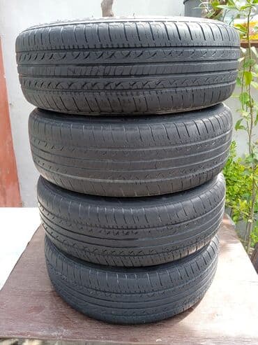 işləmiş təkər: 185;70;14 ölçü. Hyundai Sonata 1996-1998 ci il .butun ehtiyat — 2