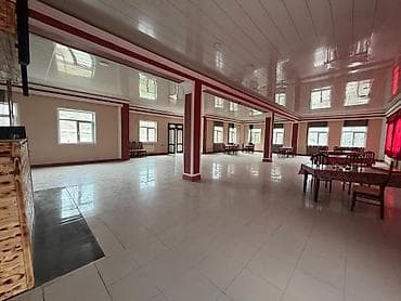 restoran: 200 kv bağlı zal,6 sota yaxın açığ həyət ərazisi arendaya — 6