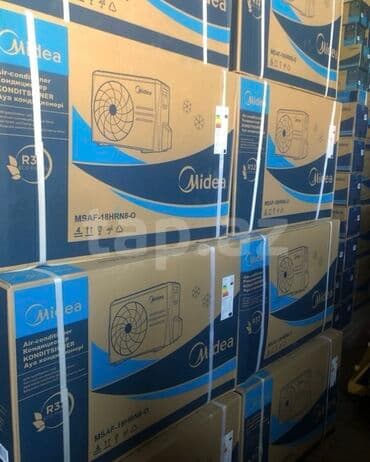 Zərərvericilərə qarşı mübarizə aparatları: Kondisioner Midea, Yeni, 100-dən çox kv. m, Split sistem, Kredit yoxdur, Pulsuz quraşdırılma — 1
