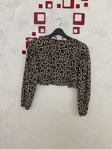 Leopard naxışlı qısa köynək/bolero – DISPATCH, ölçü M/38. - Model — 2